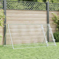 Hühnerkäfig Silbern 200x105x91 cm Verzinkter Stahl