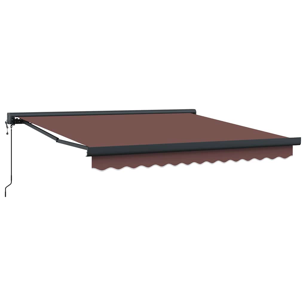 Markise Automatisch Braun 300x250 cm