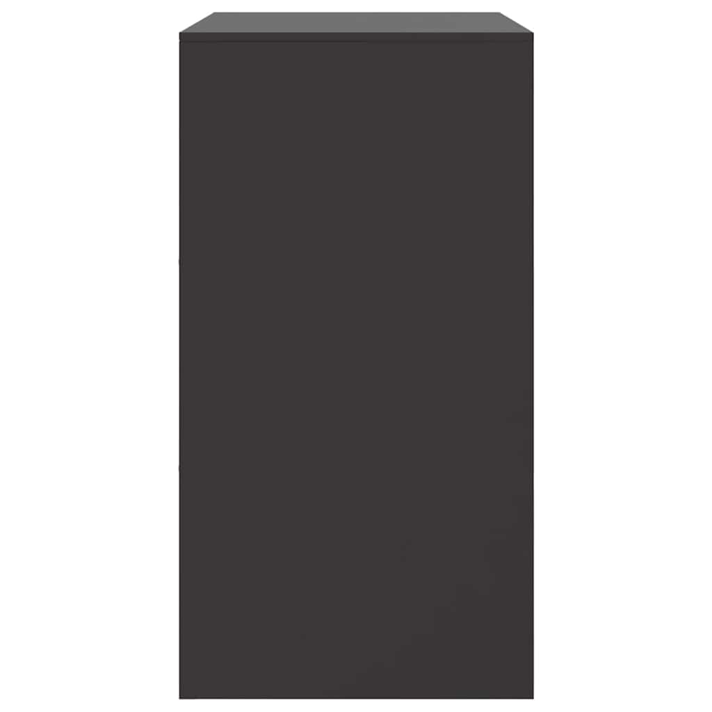 Sideboard Schwarz 67x39x73 cm Stahl