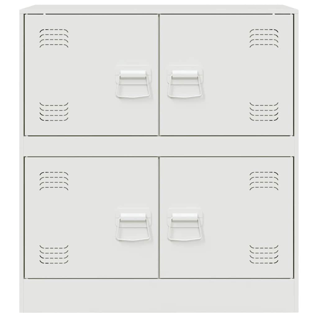 Sideboard Weiß 67x39x73 cm Stahl