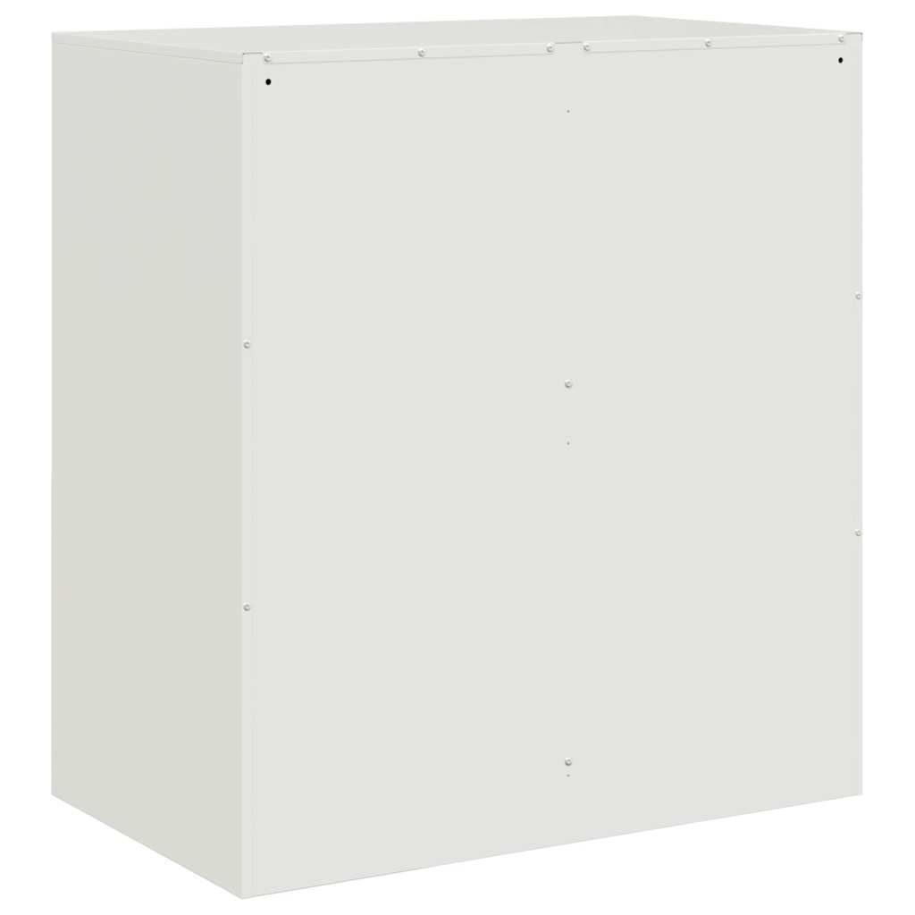 Sideboard Weiß 67x39x73 cm Stahl