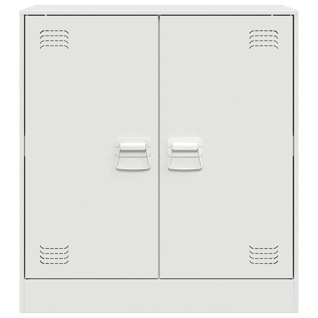 Sideboard Weiß 67x39x73 cm Stahl