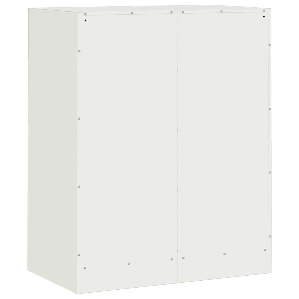 Sideboard Weiß 67x39x83 cm Stahl