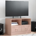 TV-Schrank Rosa 67x39x44 cm Stahl