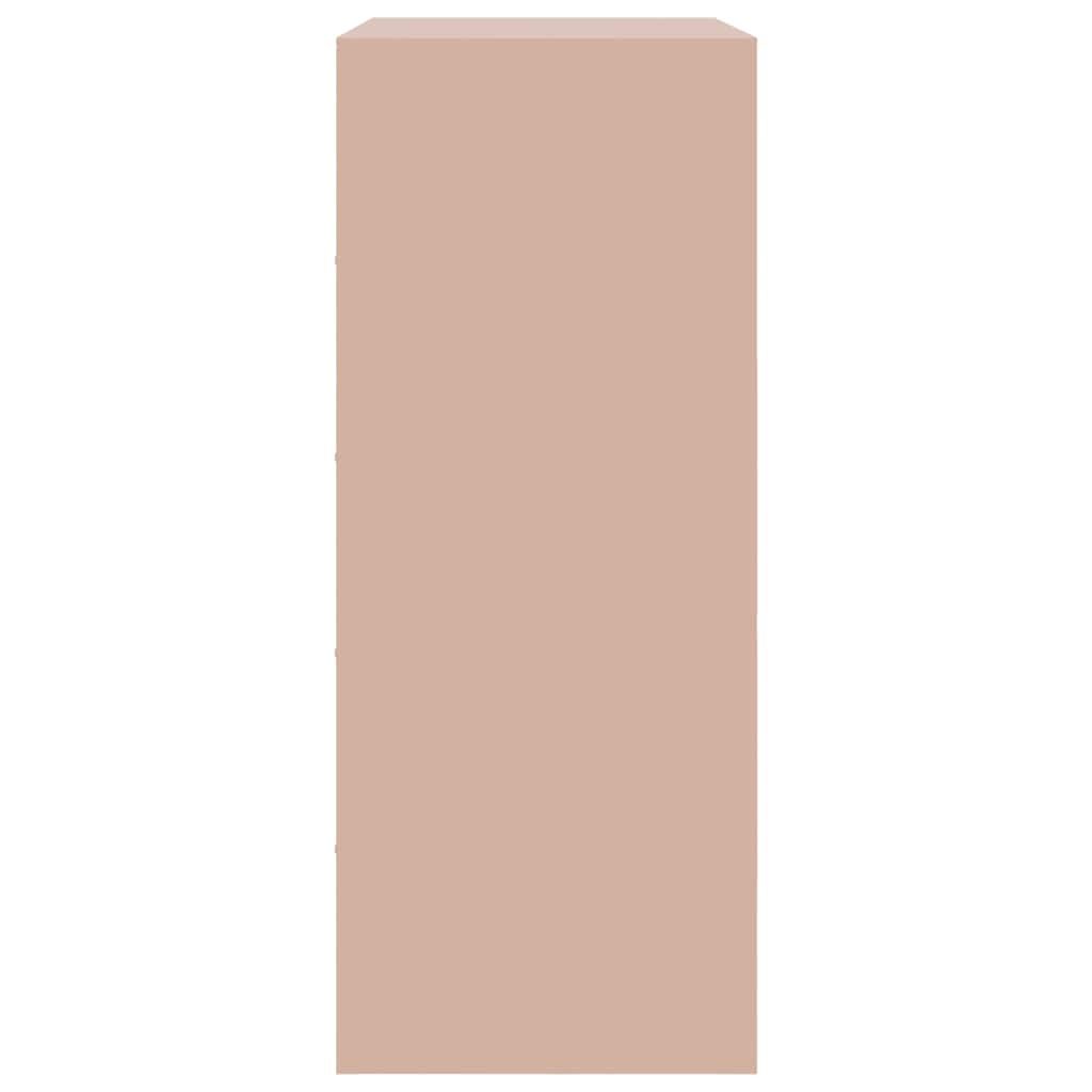 Highboard Rosa 67x39x95 cm Stahl