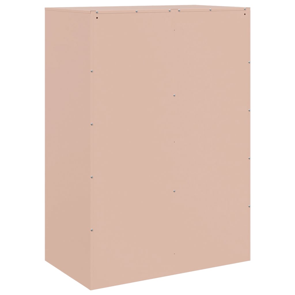 Highboard Rosa 67x39x95 cm Stahl