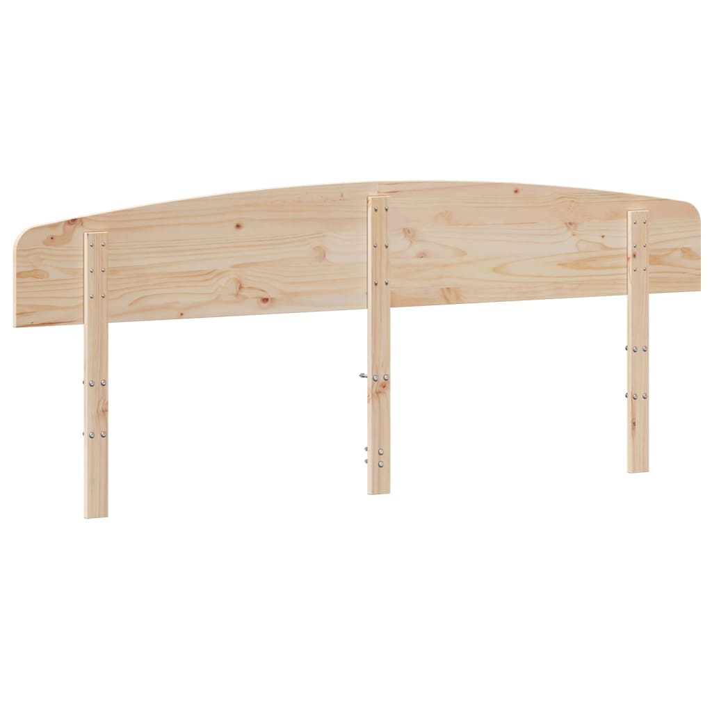 Kopfteil 200 cm Massivholz Kiefer