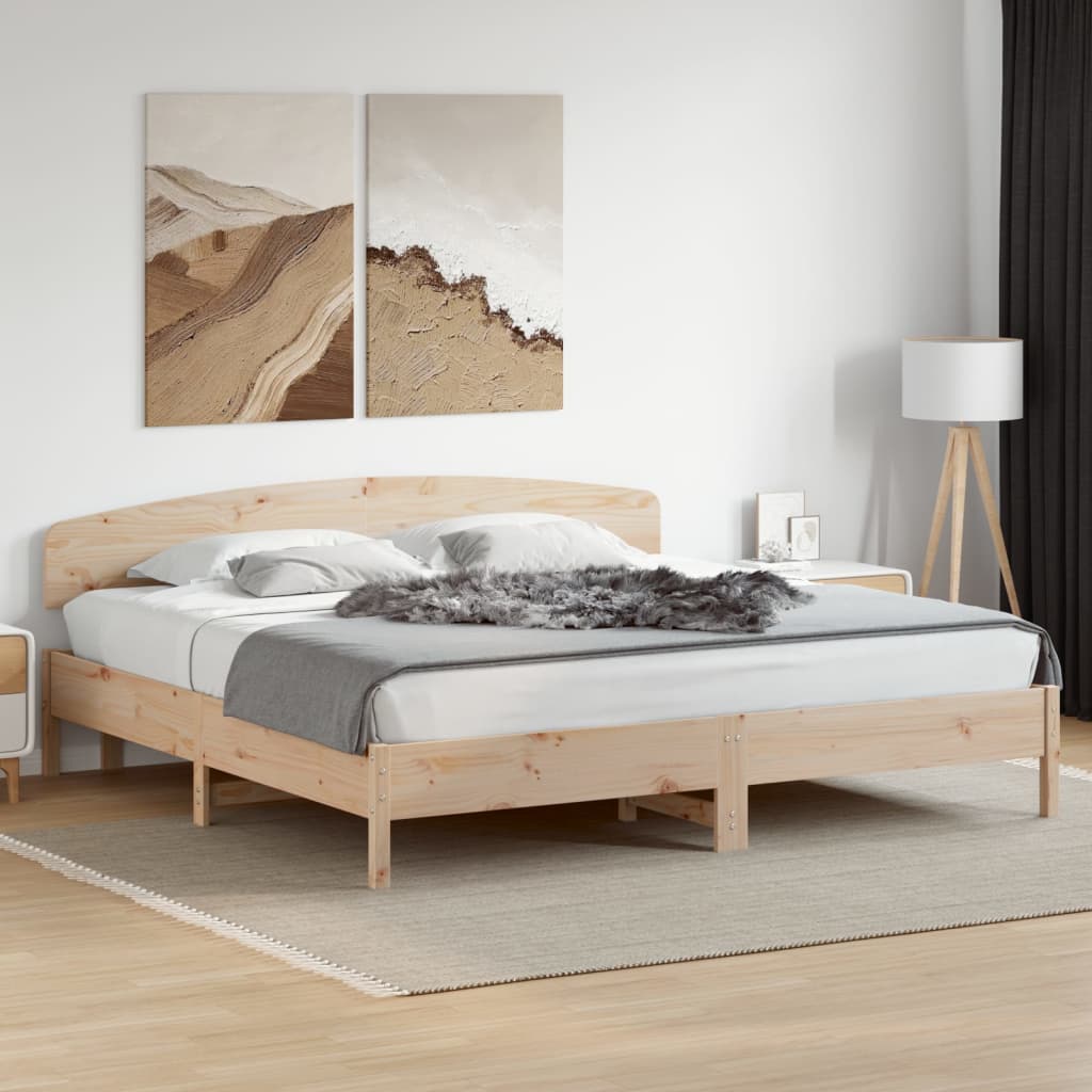 Kopfteil 180 cm Massivholz Kiefer