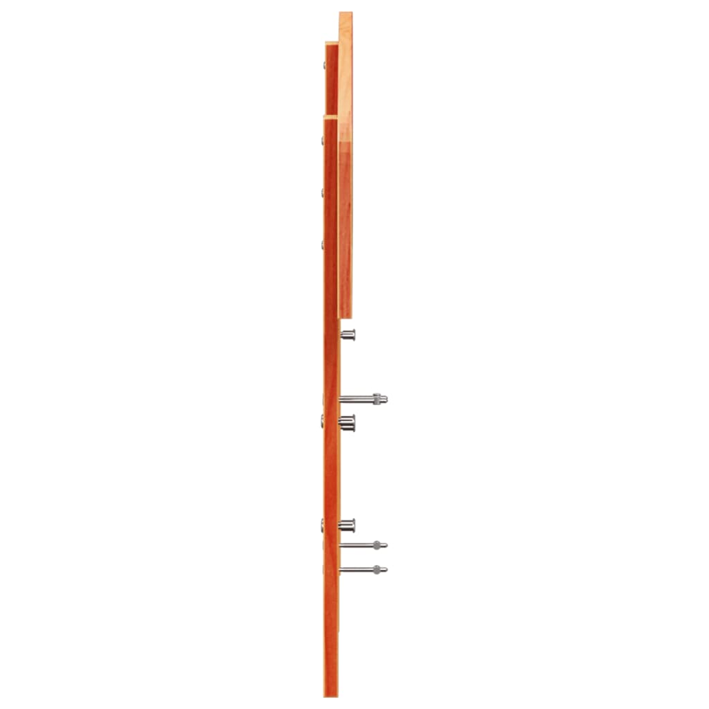 Kopfteil Wachsbraun 150 cm Massivholz Kiefer