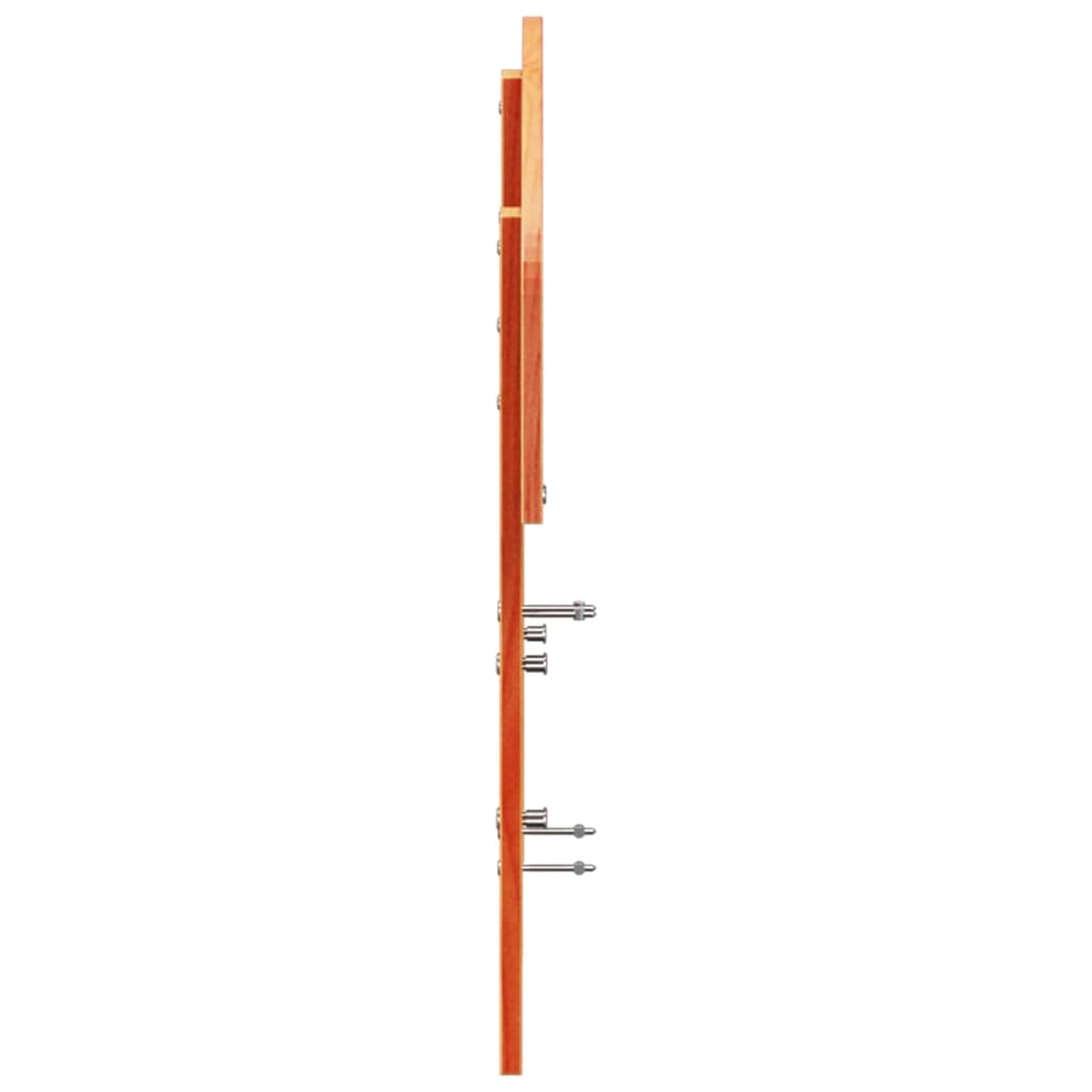 Kopfteil Wachsbraun 135 cm Massivholz Kiefer
