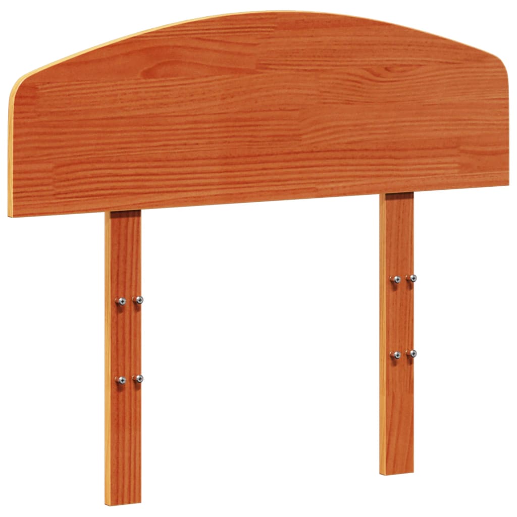 Kopfteil Wachsbraun 100 cm Massivholz Kiefer