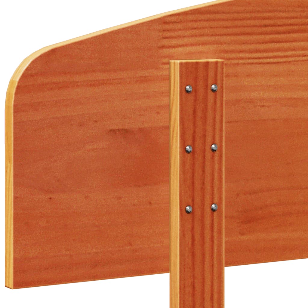 Kopfteil Wachsbraun 100 cm Massivholz Kiefer