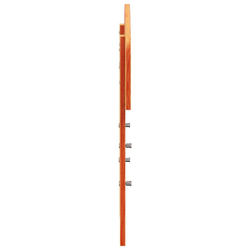 Kopfteil Wachsbraun 75 cm Massivholz Kiefer