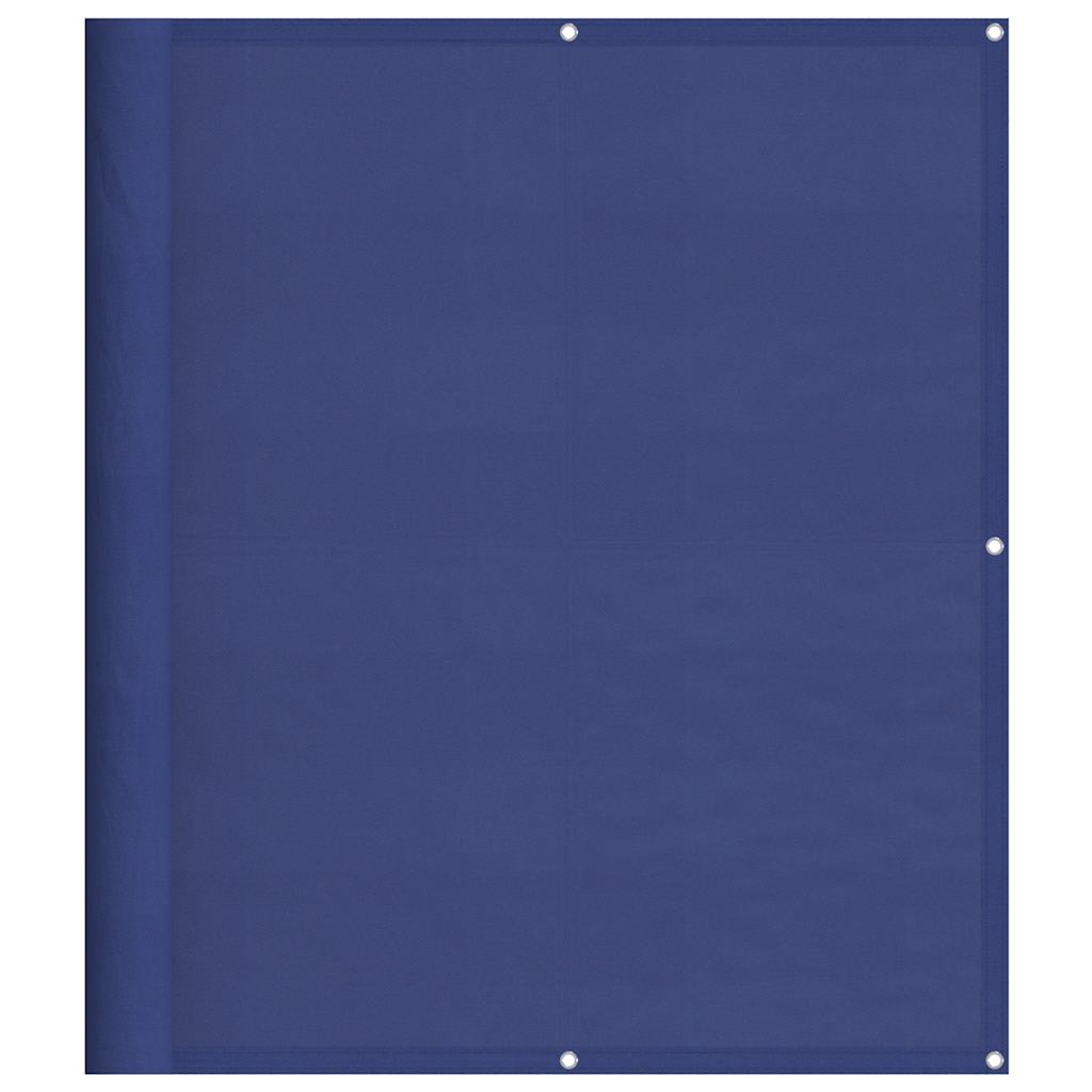 Balkon-Sichtschutz Blau 120x800 cm 100 % Polyester-Oxford