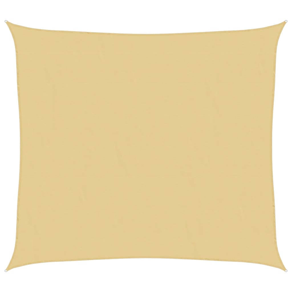 Sonnensegel Sandfarbe 3x2,5 m 100% Polyester Oxford