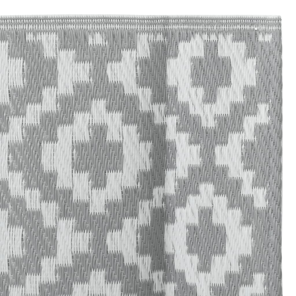 Outdoor-Teppich ARAKIL Grau 80x150 cm PP