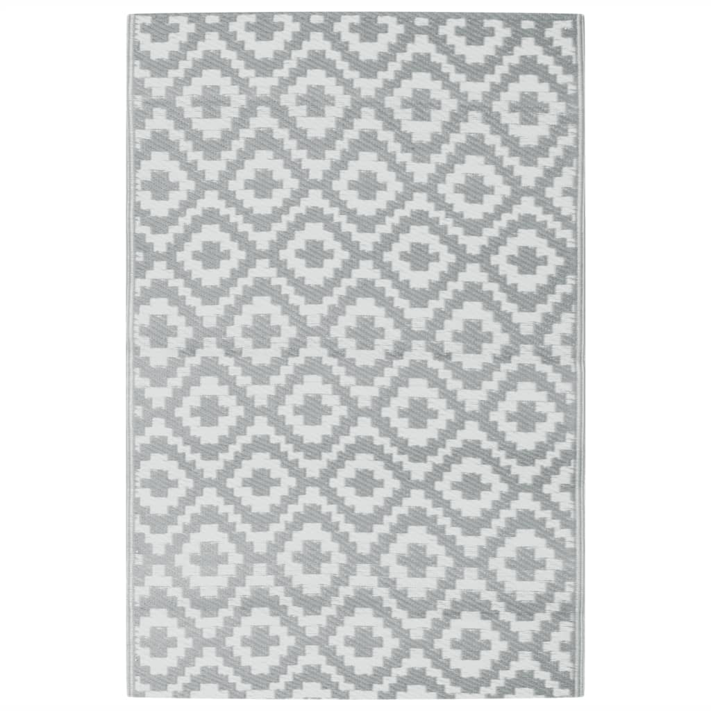 Outdoor-Teppich ARAKIL Grau 120x180 cm PP