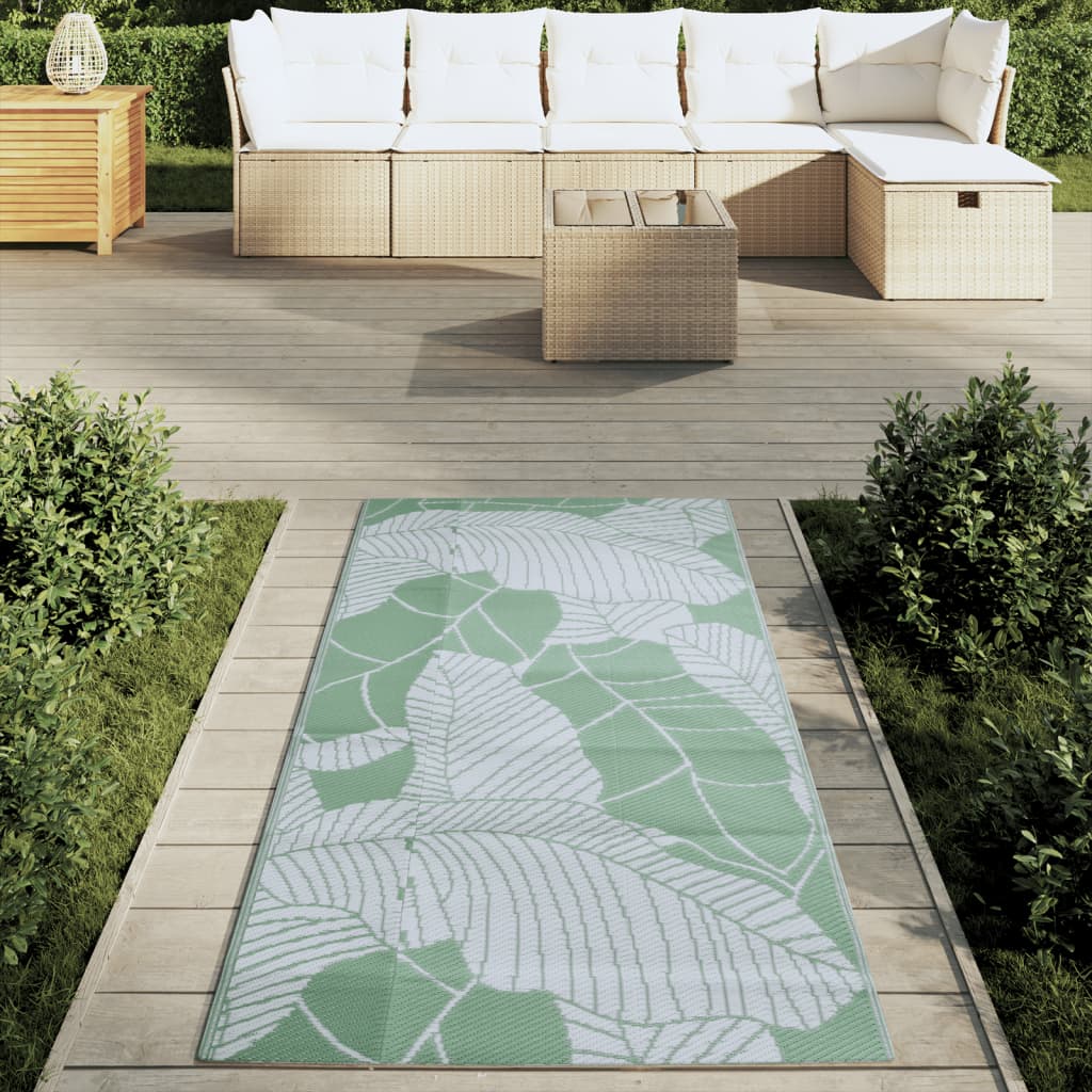 Outdoor-Teppich ARAKIL Grün 80x150 cm PP