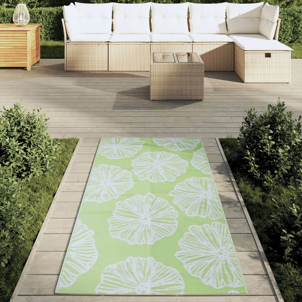 Outdoor-Teppich ARAKIL Grün 80x150 cm PP