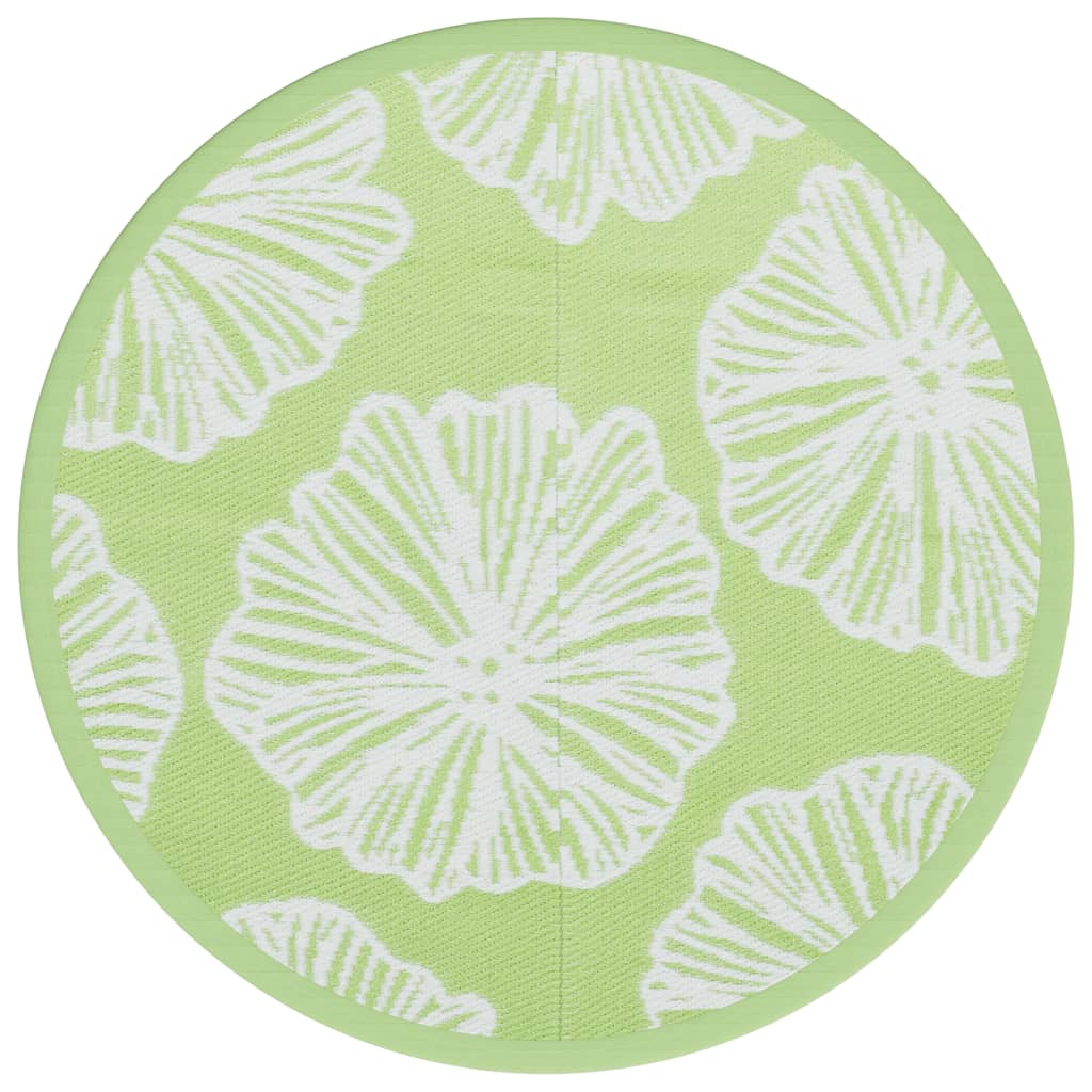 Outdoor-Teppich ARAKIL Grün Ø200 cm PP