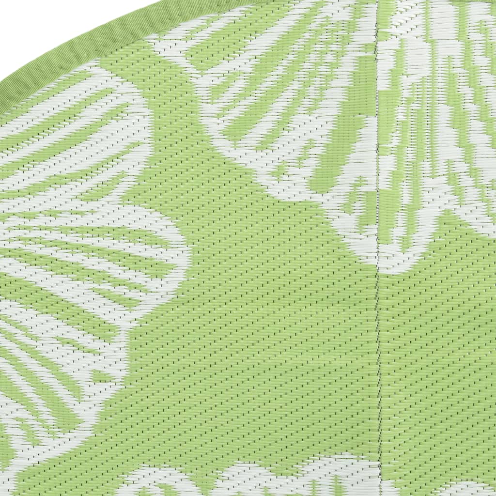 Outdoor-Teppich ARAKIL Grün Ø200 cm PP