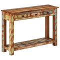 Konsolentisch 110x30x76 cm Altholz Massiv
