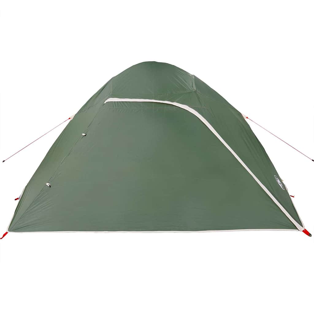 Kuppel-Campingzelt 4 Personen Grün Wasserdicht