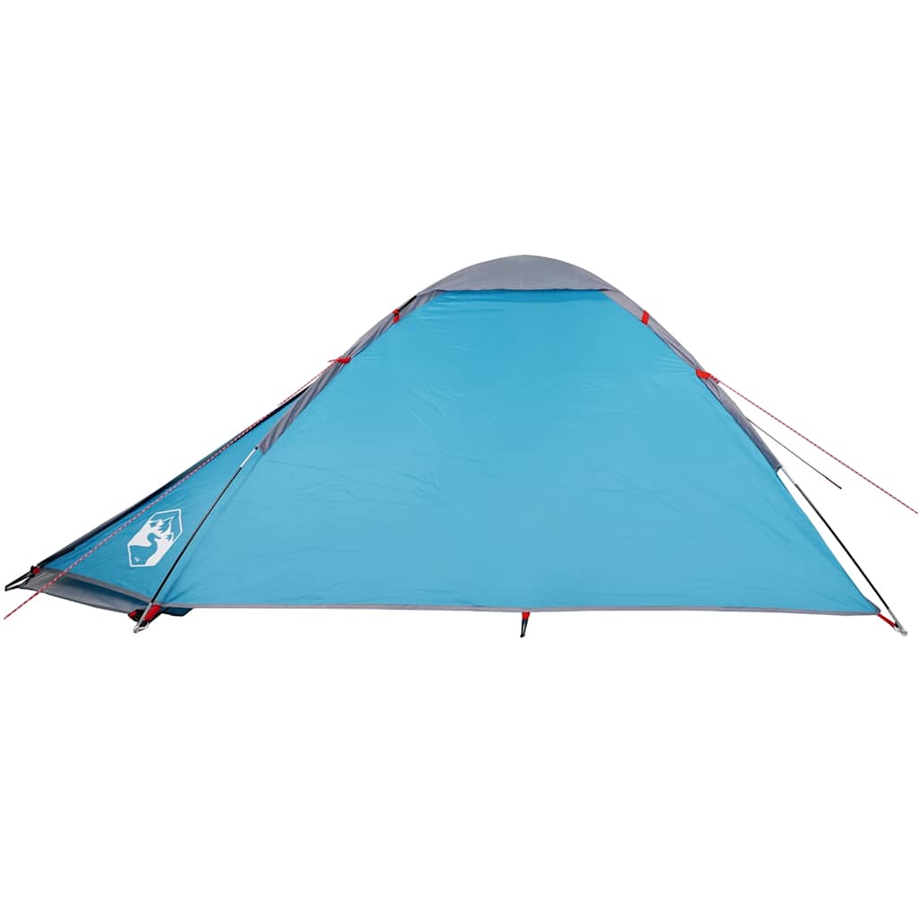 Kuppel-Campingzelt 2 Personen Blau Wasserdicht