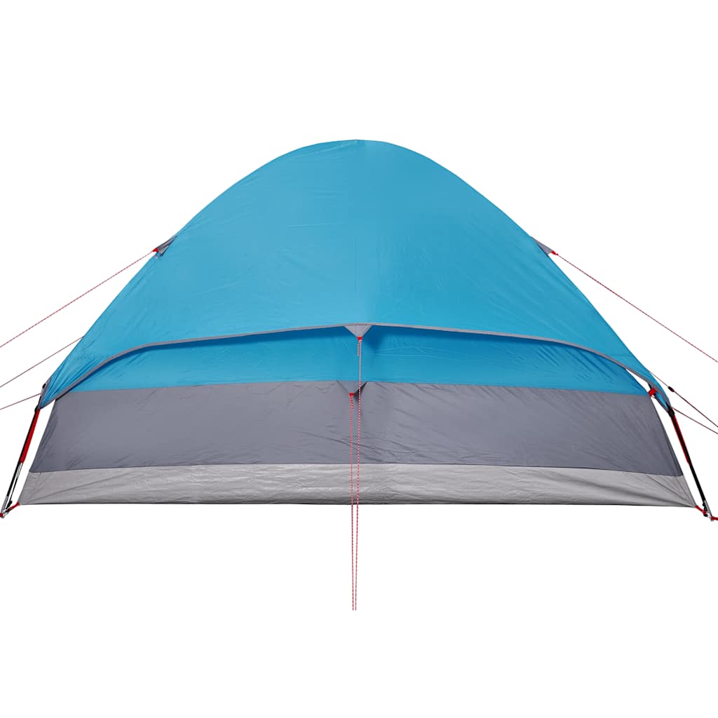 Kuppel-Campingzelt 2 Personen Blau Wasserdicht
