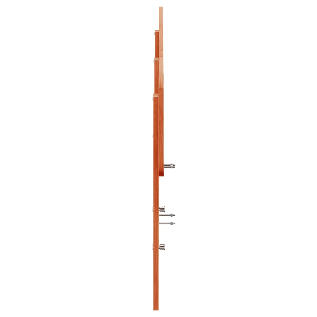 Kopfteil Wachsbraun 200 cm Massivholz Kiefer