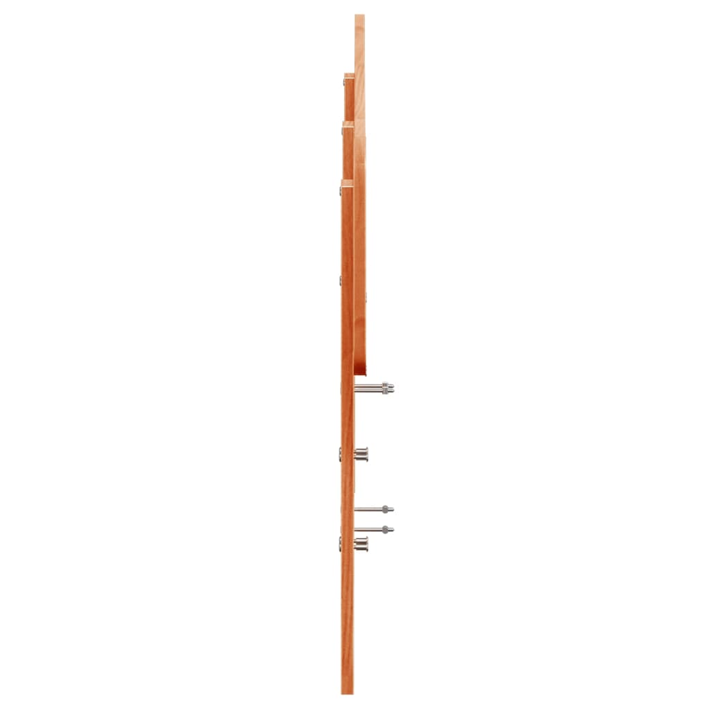 Kopfteil Wachsbraun 140 cm Massivholz Kiefer
