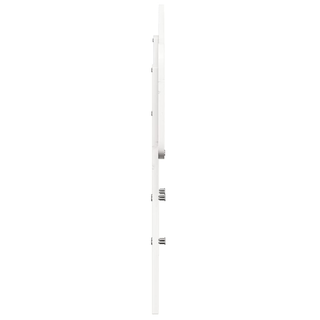 Kopfteil Weiß 90 cm Massivholz Kiefer