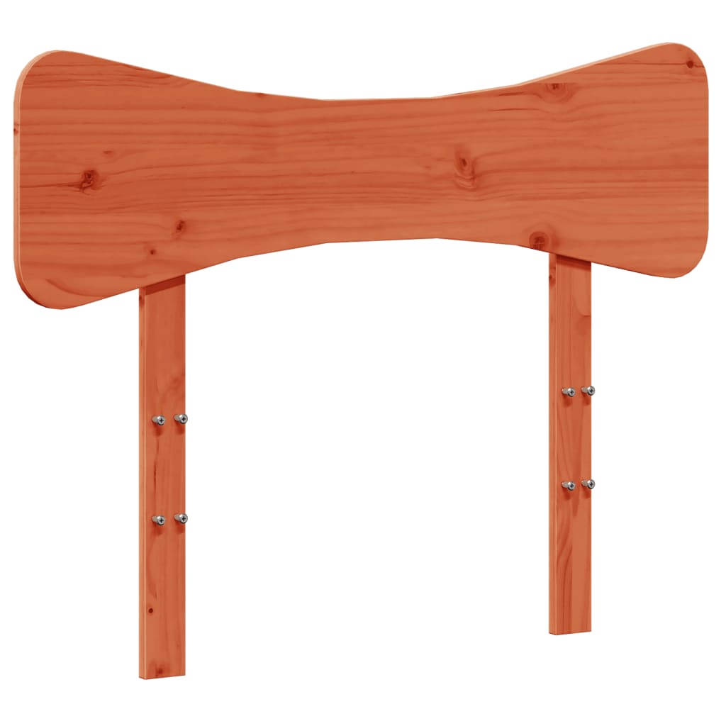 Kopfteil Wachsbraun 90 cm Massivholz Kiefer