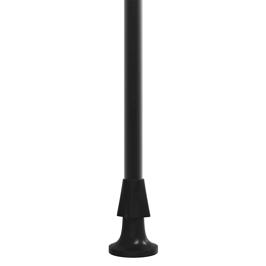 Markise Einziehbar Anthrazit 350x150 cm Stoff und Stahl