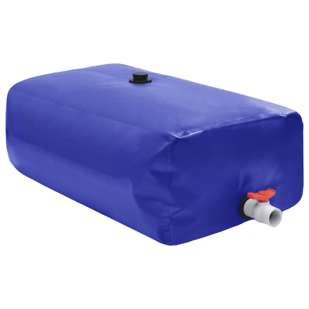 Wassertank mit Wasserhahn Faltbar 100 L PVC