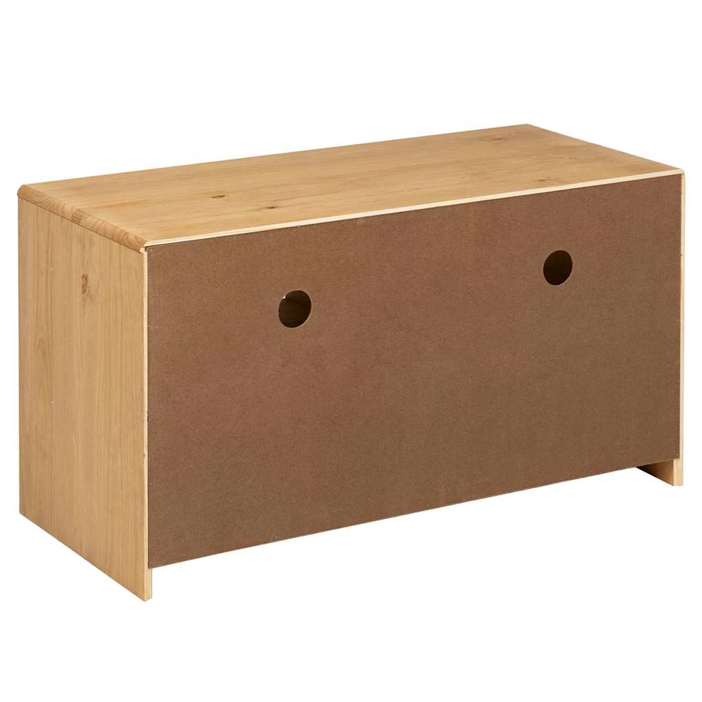TV-Schrank SAUDA Eiche-Optik 99x43x55 cm Massivholz Kiefer