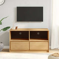 TV-Schrank SAUDA Eiche-Optik 99x43x55 cm Massivholz Kiefer