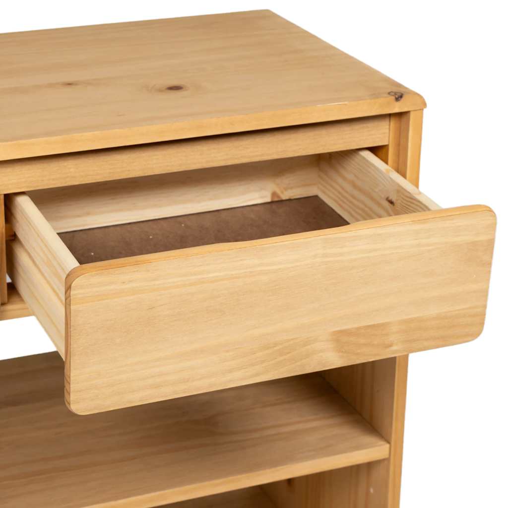 Konsolentisch SAUDA Eiche-Optik 89,5x36,5x73 cm Kiefernholz