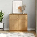 Sideboard SAUDA Eiche-Optik 80x43x75,5 cm Kiefernholz