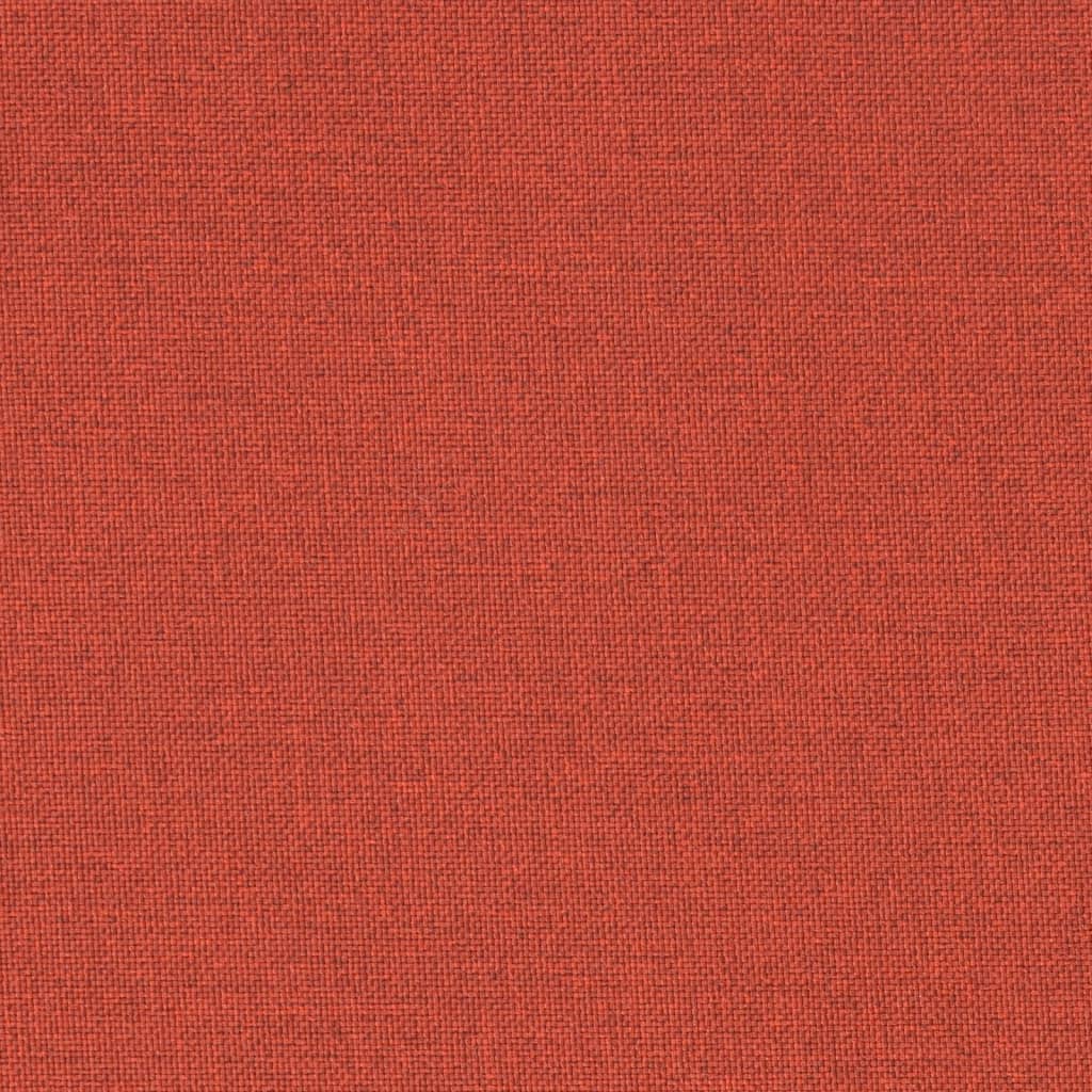 Hochlehner-Auflagen 4 Stk. Melange Rot 120x50x7 cm Stoff