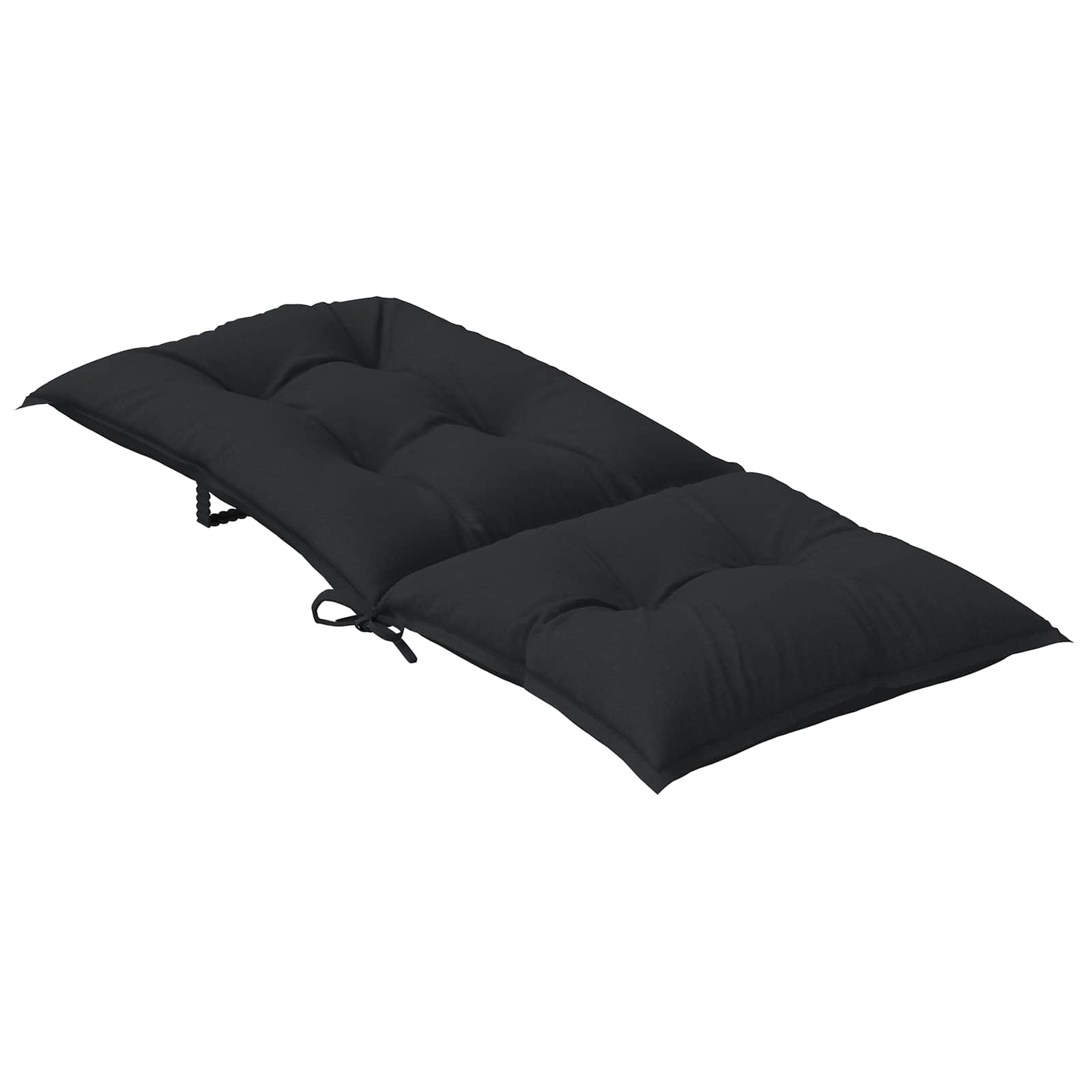 Set Hochlehner-Stuhlkissen 6 pcs Melange Schwarz
