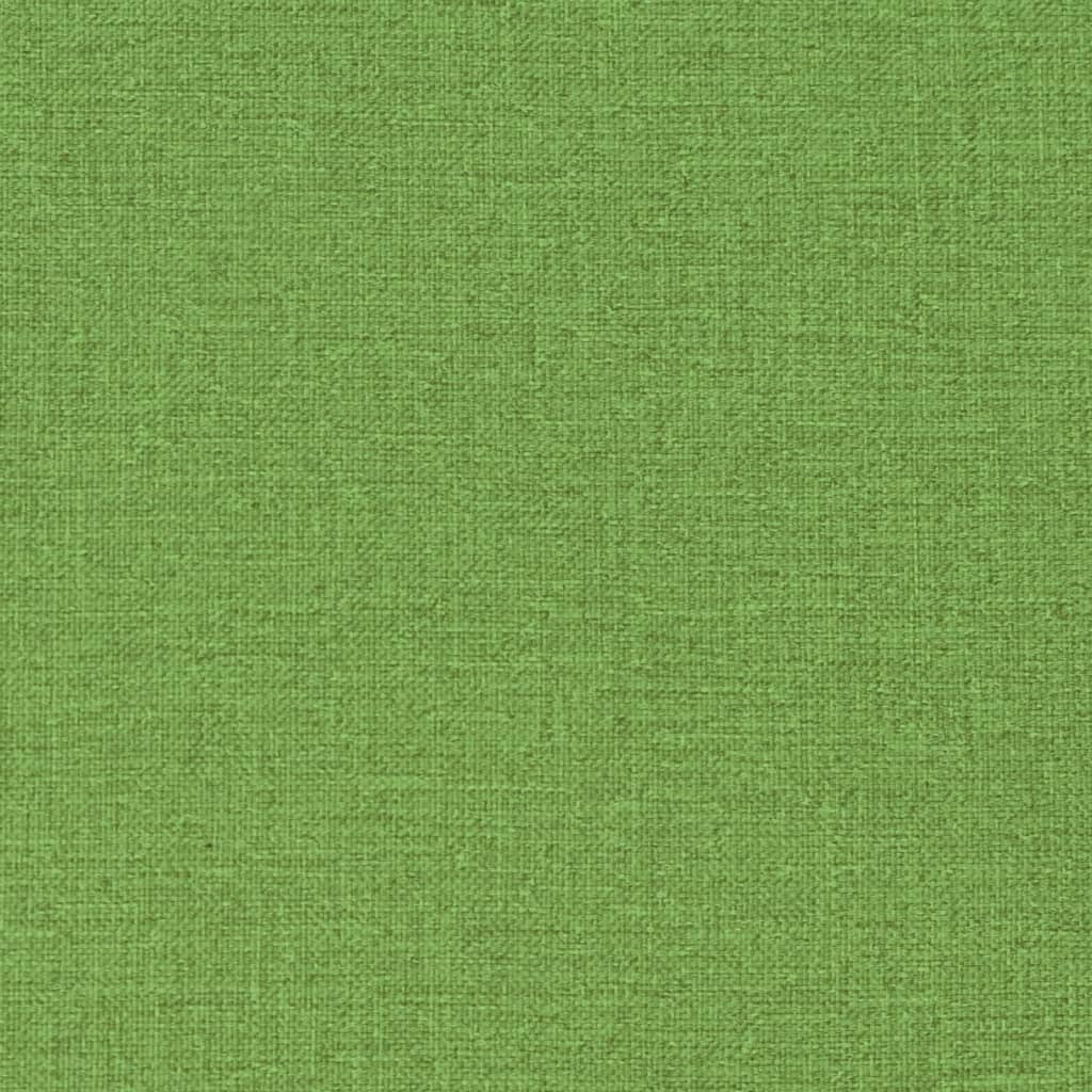 Hochlehner-Auflagen 6 Stk. Melange Grün 120x50x4 cm Stoff