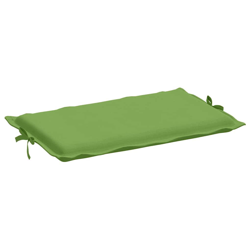 Sonnenliegen-Auflage Melange Grün 186x58x4 cm Stoff