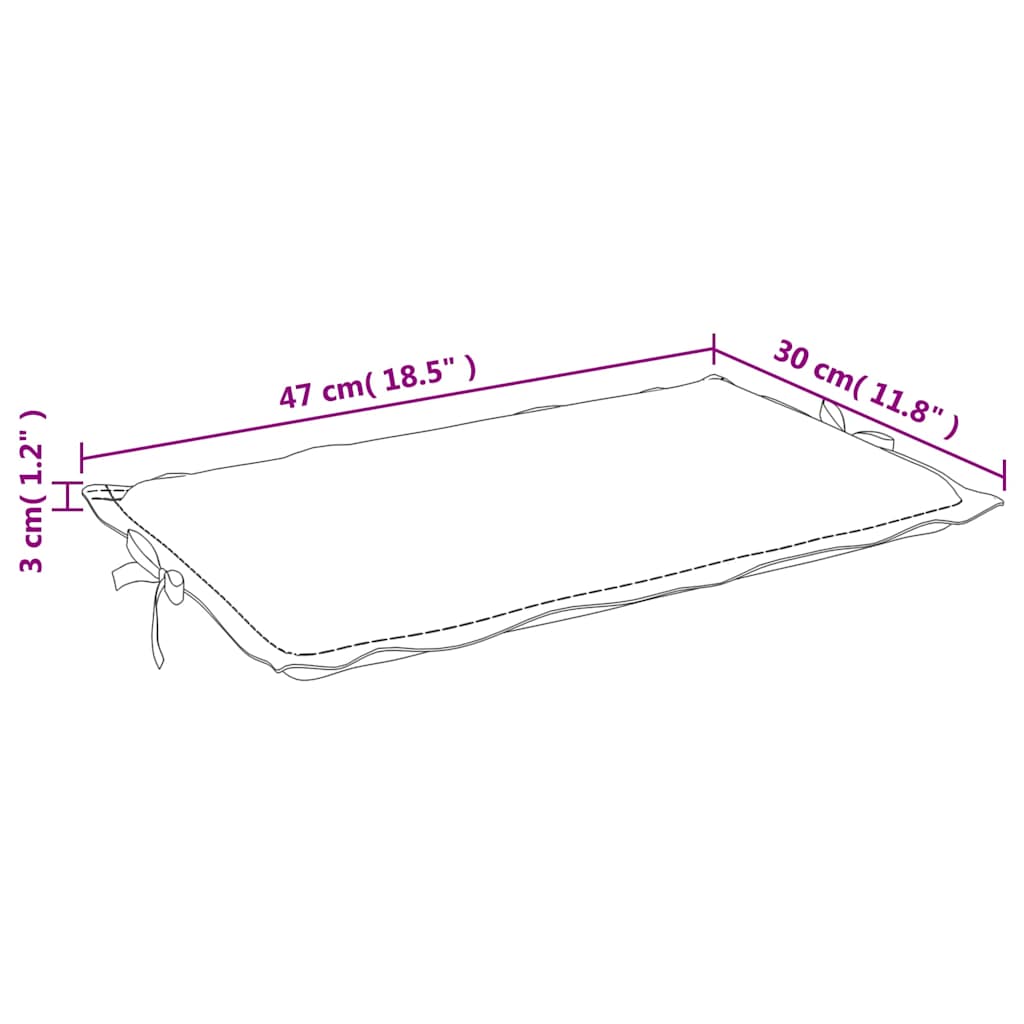 Sonnenliegen-Auflage Melange Taupe 186x58x4 cm Stoff