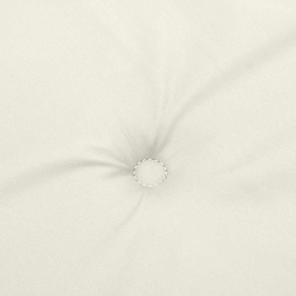 Liegestuhl-Auflage Melange Creme (75+105) x 50 x 4 cm Stoff