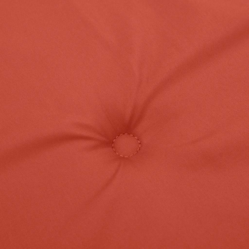 Liegestuhl-Auflage Melange Rot (75+105) x 50 x 4 cm Stoff