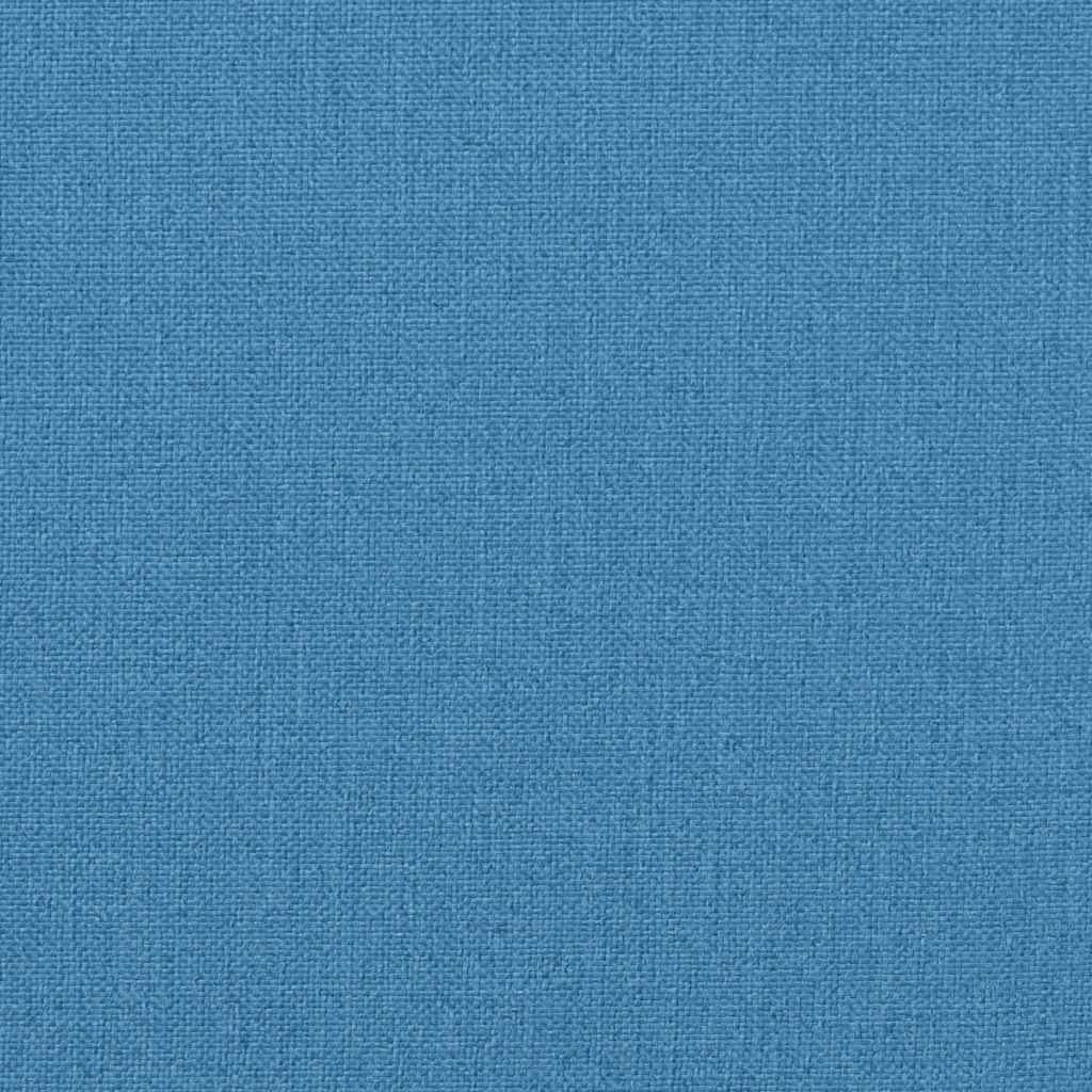 Palettenkissen 3-tlg. Melange Blau Stoff