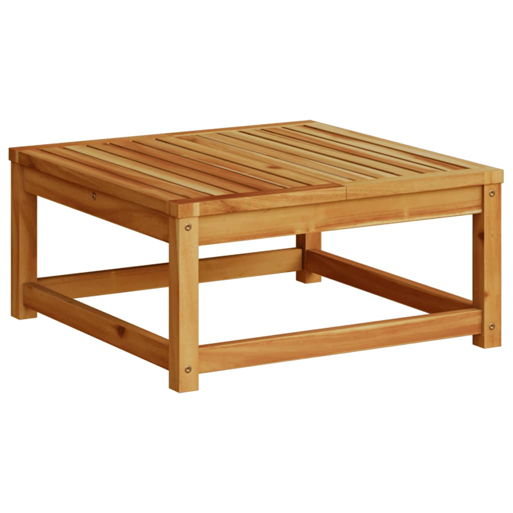 Gartentisch 63x63x30 cm Massivholz Akazie