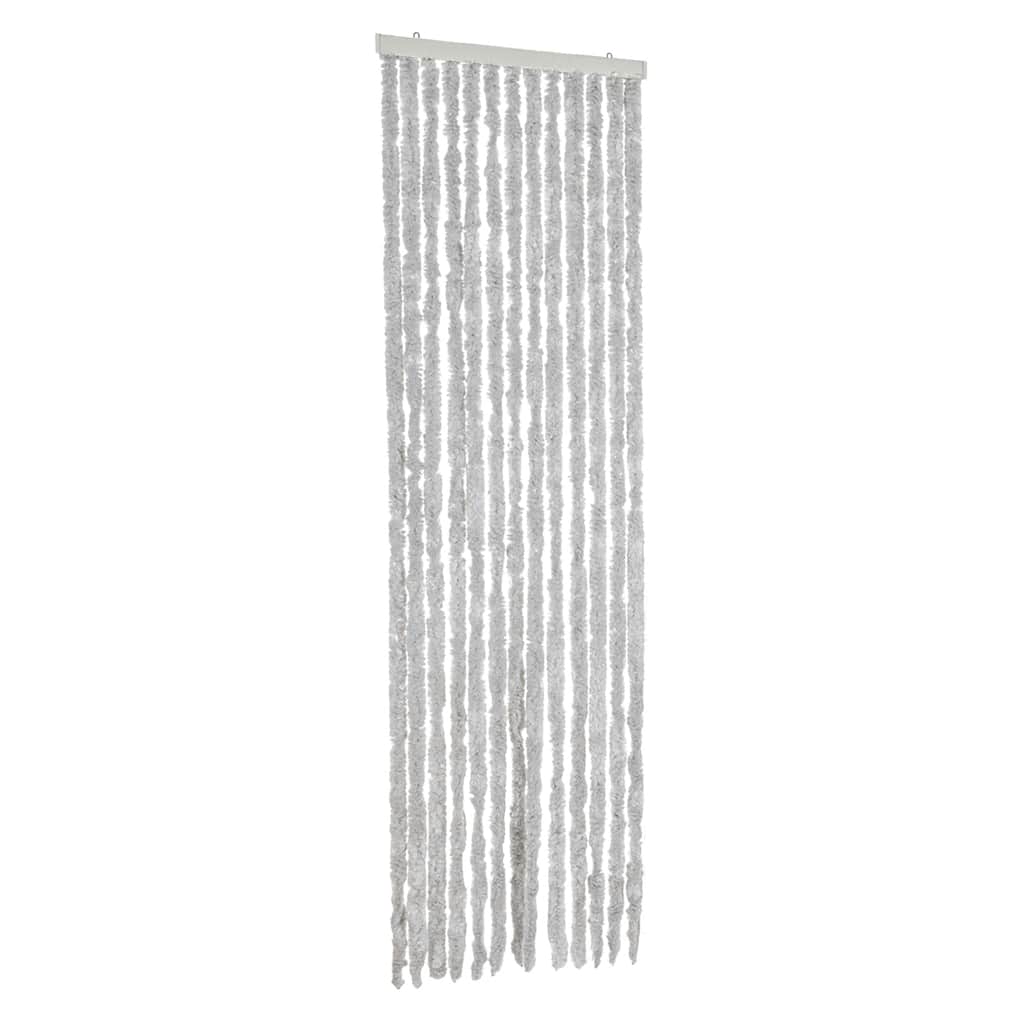 Fliegenvorhang Grau 56x185 cm Chenille