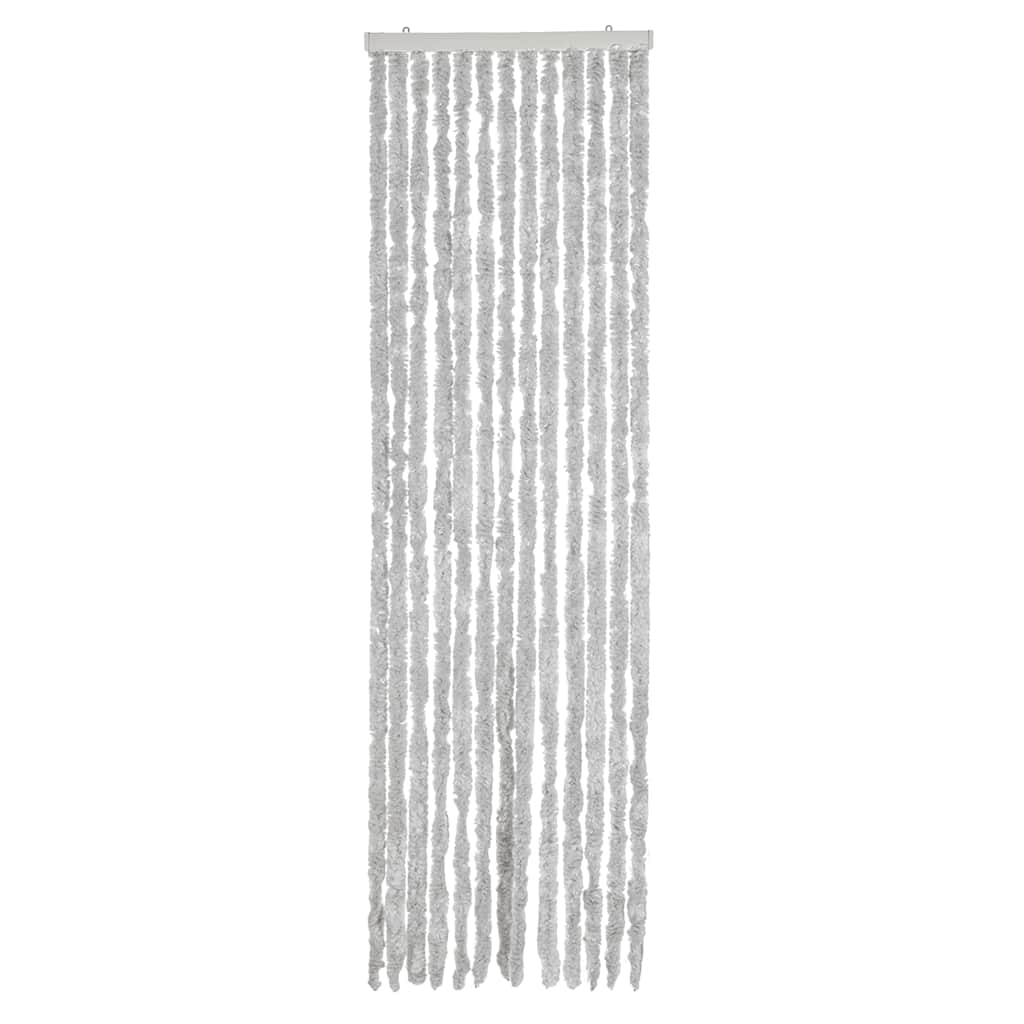 Fliegenvorhang Grau 56x200 cm Chenille